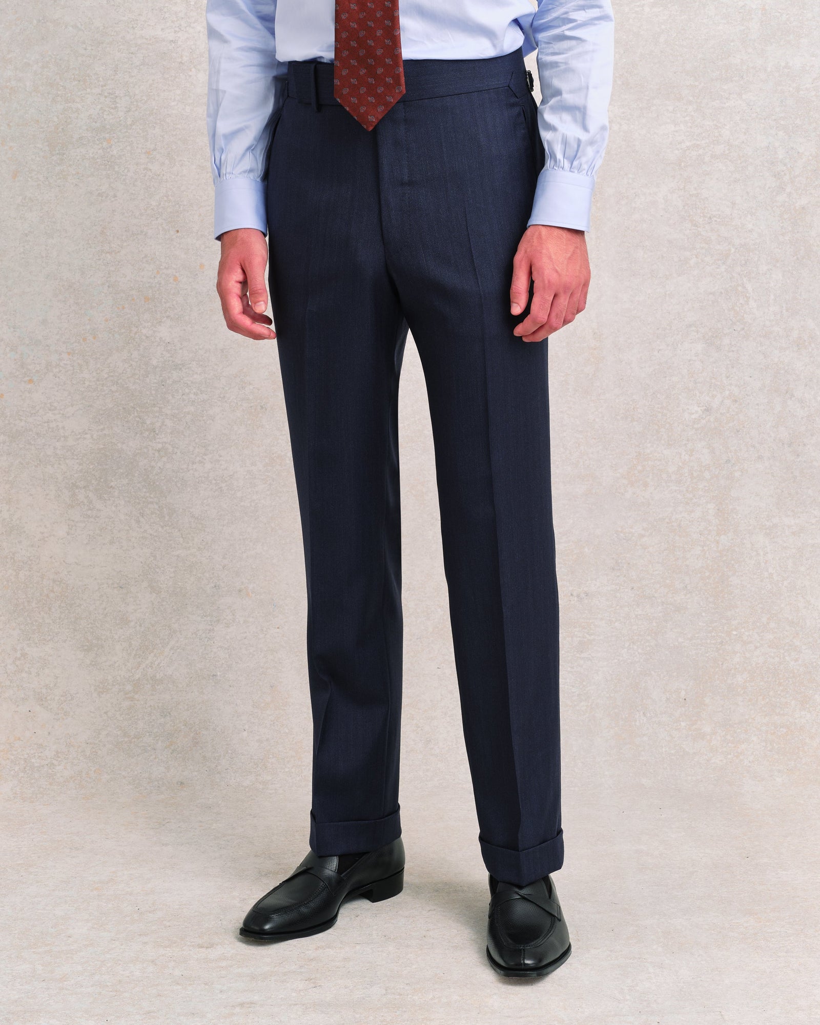 Herringbone Classic Trousers