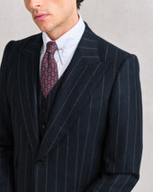 Black and Red Stripe Heritage Suit