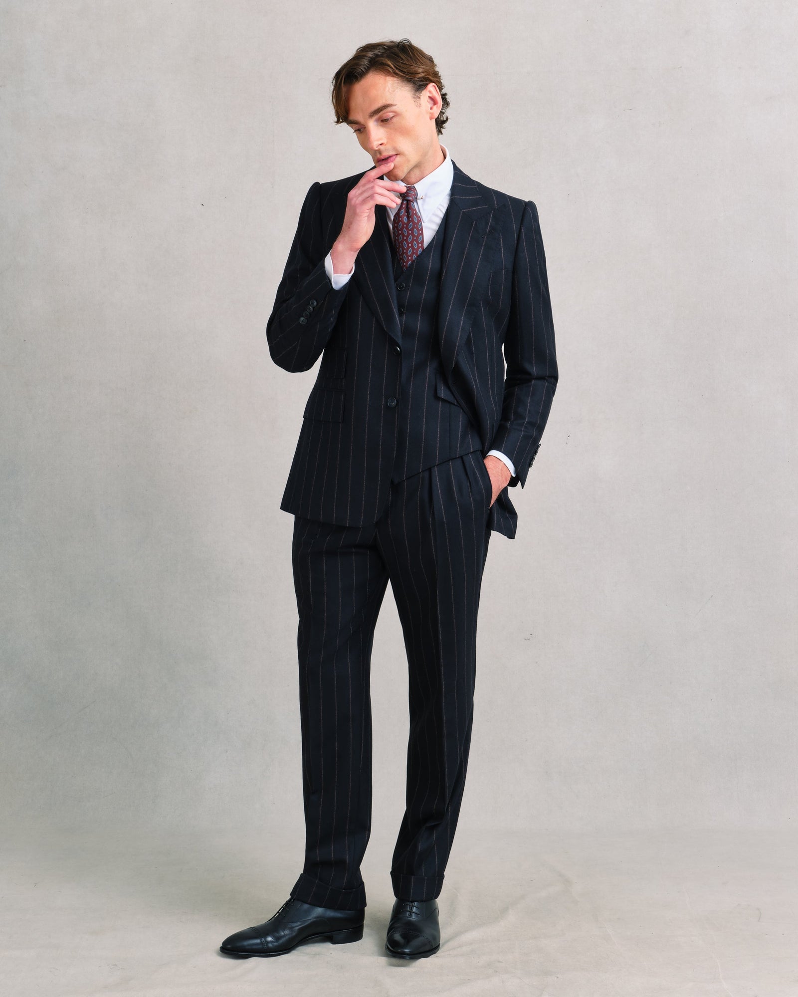 And Red Stripe Heritage Suit