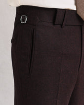 Barolo Burgundy Classic Trousers