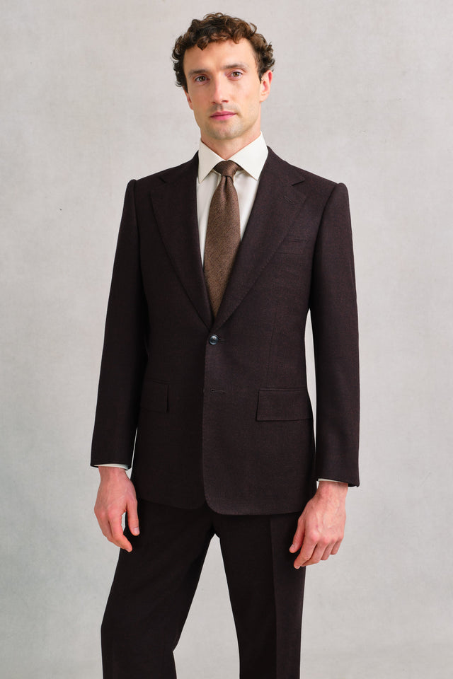 Barolo Flannel Contemporary Suit