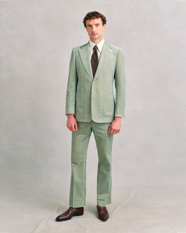 Eau De Nil Cord Suit