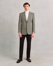 Silk Blend Tweed Jacket