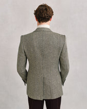 Silk Blend Tweed Jacket