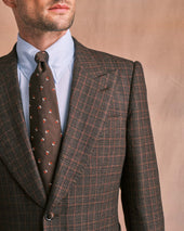 Tab Collar Shirt With French Cuffs