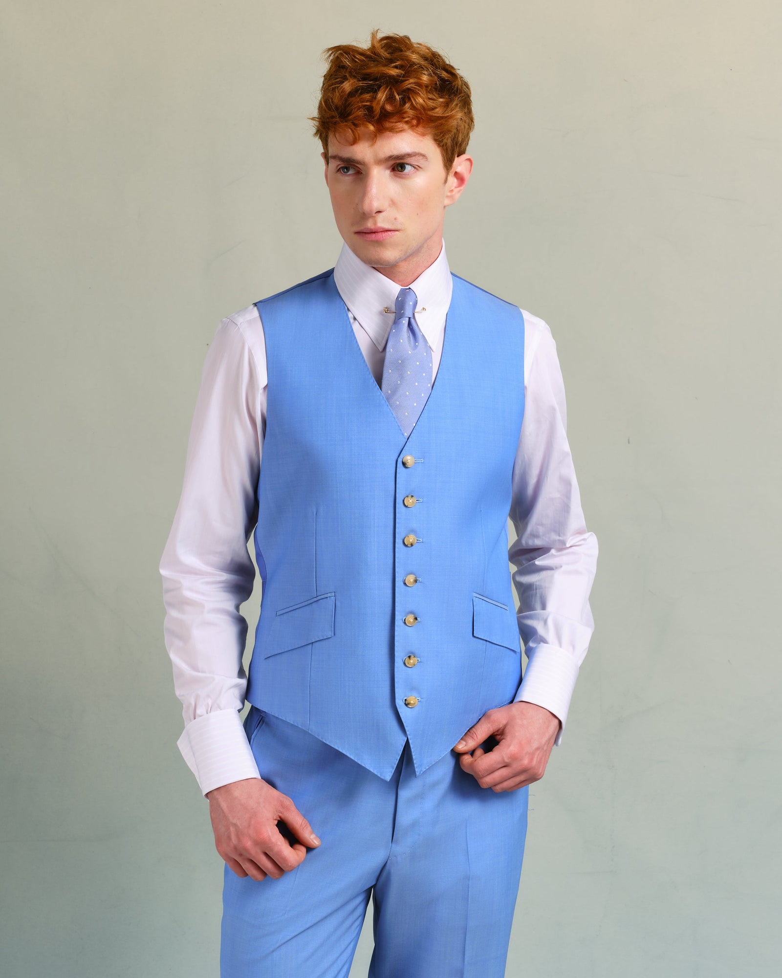 Cornflower Waistcoat