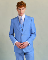 Cornflower Blue Waistcoat