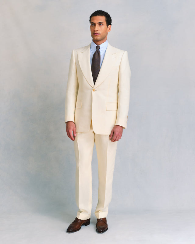 Off-White Irish Linen Heritage Suit