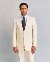 Off-White Irish Linen Heritage Suit