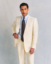 Off-White Irish Linen Heritage Suit