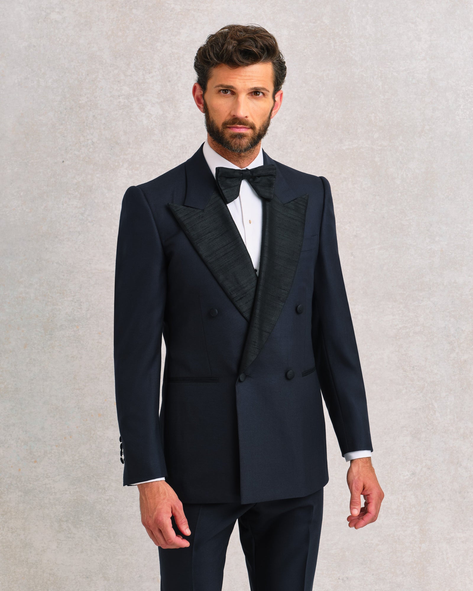 Midnight Low Double Breasted Dinner Jacket