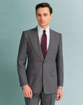 Grey and Red Pinstripe Heritage Jacket