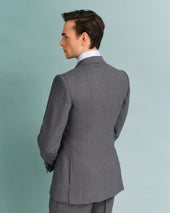 Grey and Red Pinstripe Heritage Jacket