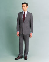 Grey and Red Pinstripe Heritage Jacket