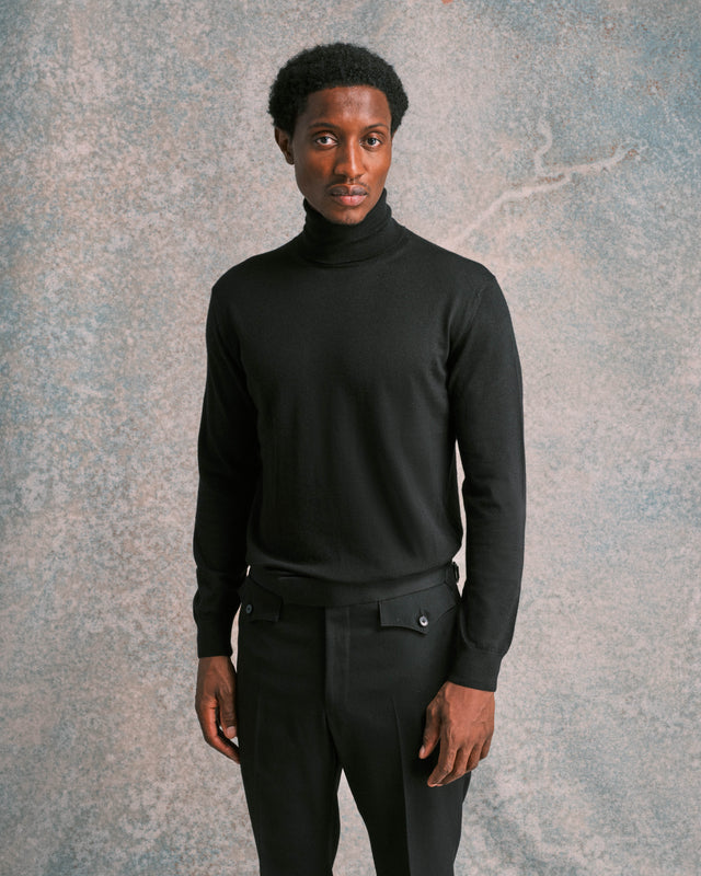 Black Rollneck