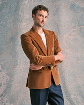 Caramel Velvet Jacket