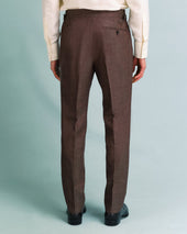 Rust Twill Contemporary Trousers