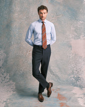 Midnight Cotton Contemporary Trousers