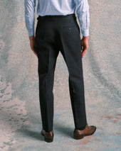 Midnight Cotton Contemporary Trousers
