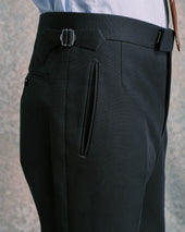 Midnight Cotton Contemporary Suit