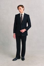 Black Slub Heritage Suit