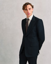Black Slub Heritage Suit