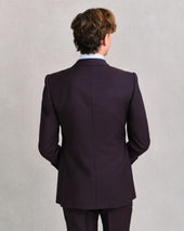 Burgundy Mohair Blend Heritage Suit