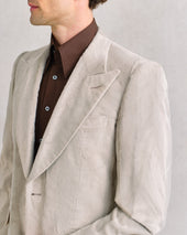 Off-White Velvet Evening Jacket