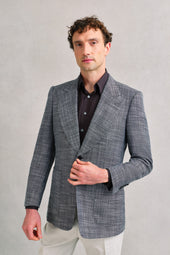 Black & White, Cashmere & Silk Blend Jacket