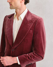 Mauve Velvet Jacket