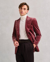 Mauve Velvet Jacket