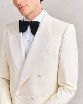 Off-White Low Double Breasted Dinner Jacket