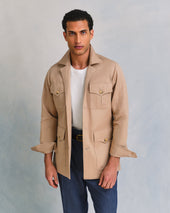 Light Tan Safari Shirt