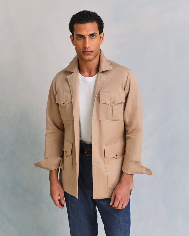 Light Tan Safari Shirt