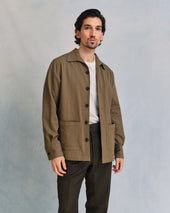 Putty Seersucker Trouser Co-Ord