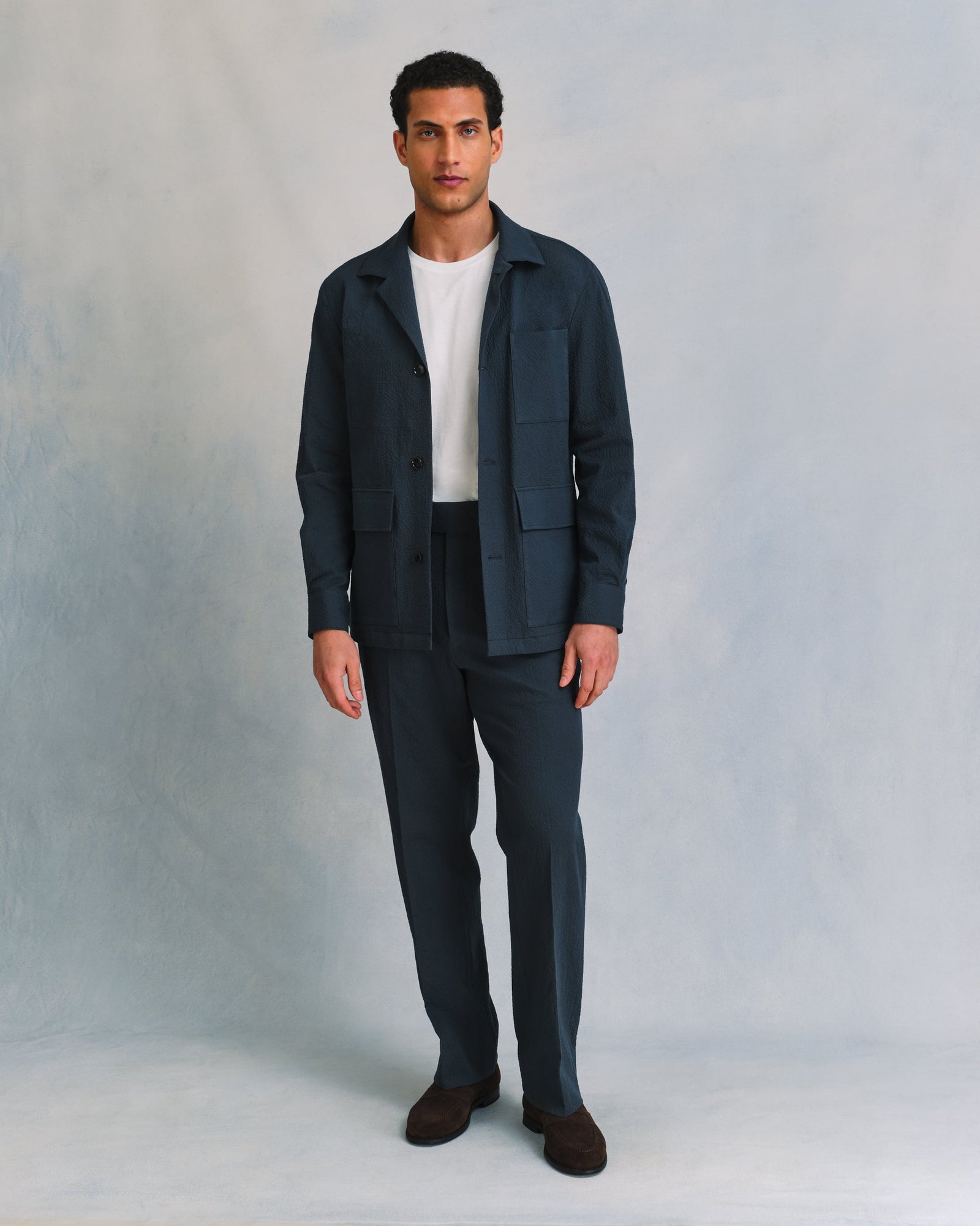 Seersucker Trouser Co Ord