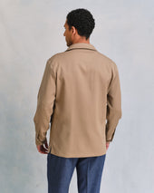 Tan Chore Shorts Co-Ord
