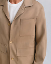 Tan Chore Jacket