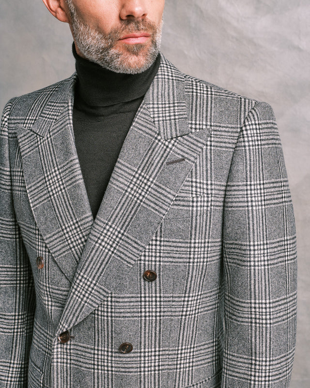 Grey Glenn Check Jacket