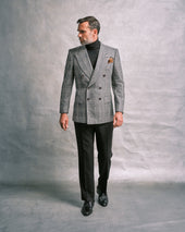 Grey Glenn Check Jacket