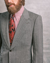 Grey Herringbone Heritage Jacket