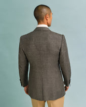 Green Linen Blend Jacket