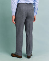 Grey Stripe Classic Trousers