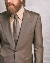 Bronze Silk Blend Heritage Jacket