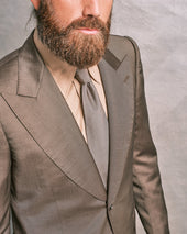 Bronze Silk Blend Heritage Jacket