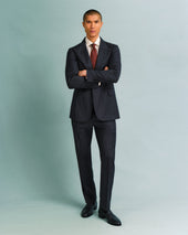 Charcoal Nailhead Unstructured Jacket