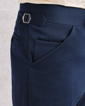 Navy Twill Flares