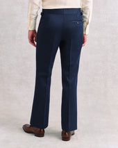 Navy Twill Flares
