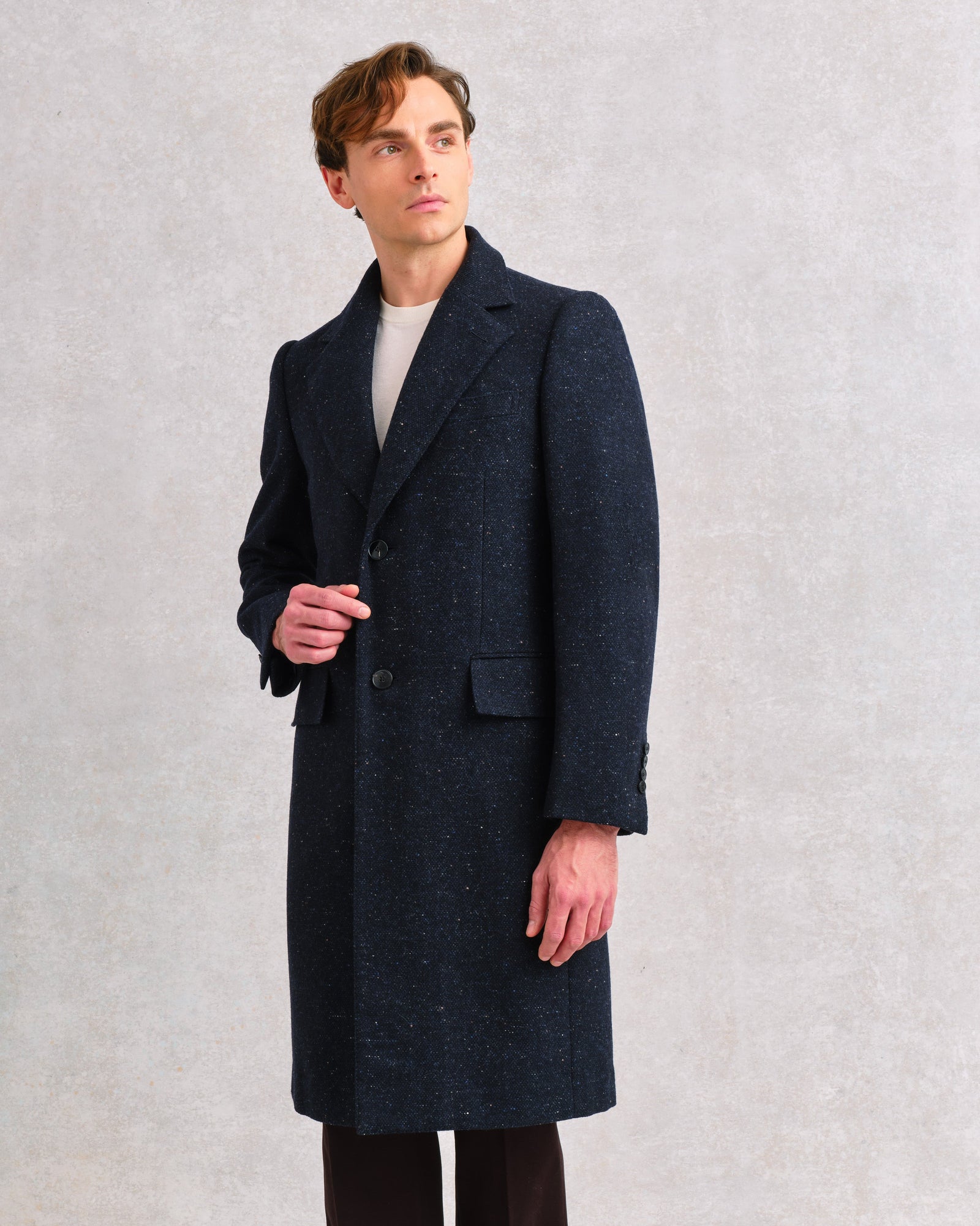 Donegal Single Breasted Coat