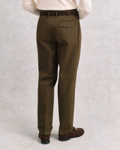 Moss Green Hollywood Trousers